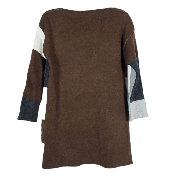 C+D+M cardigan sweater with furry pockets - Picture 3 of 6